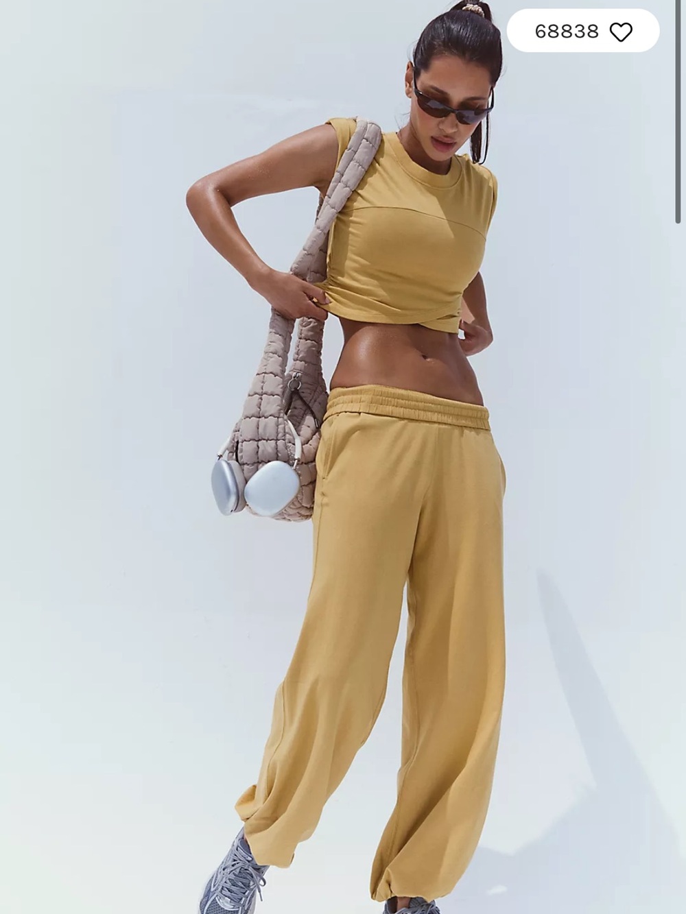 FP Movement by Free People Hotshot Crossover Set - Sunlit Yellow ☀️